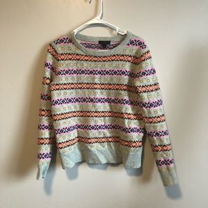 J crew fair isle sweater
